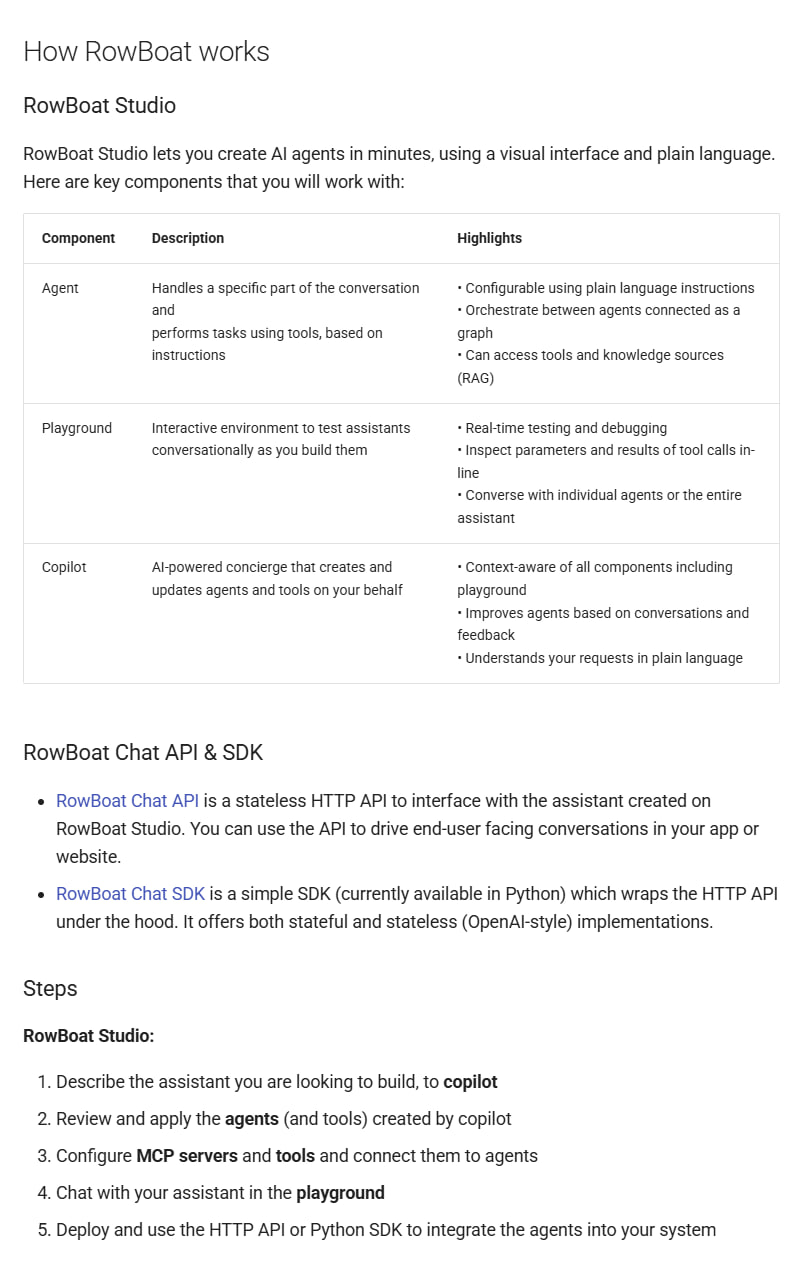 **Rowboat：AI驱动的多Agent构建器，简化复杂工作流开发**
